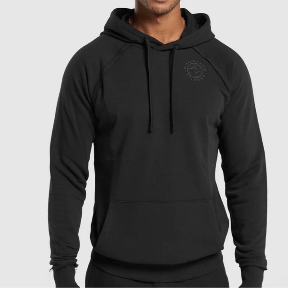 Gymshark Men’s Legacy Hoodie‎ in Black Size XS